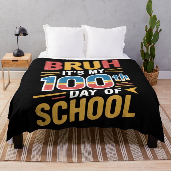 Item preview, Bruh It's My 100th Day Of School designed and sold by tearbytea.