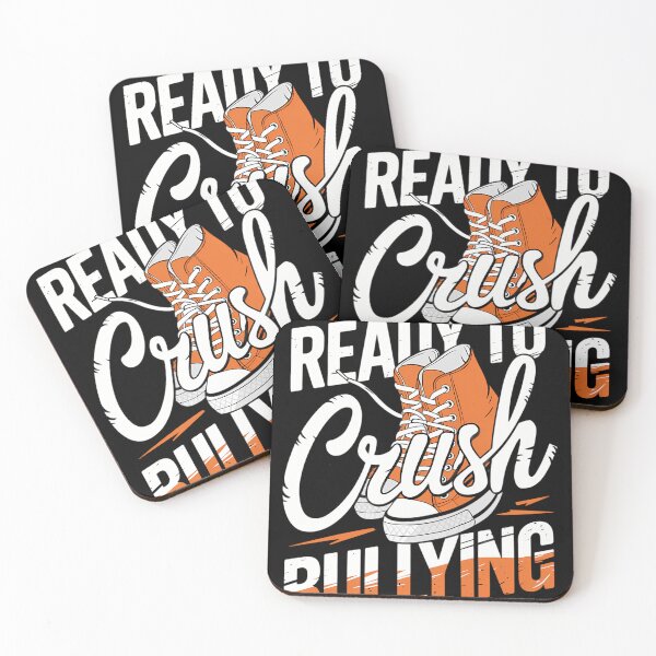 Item preview, Bullying Ready to Crush Bullying Unity Day designed and sold by tearbytea.