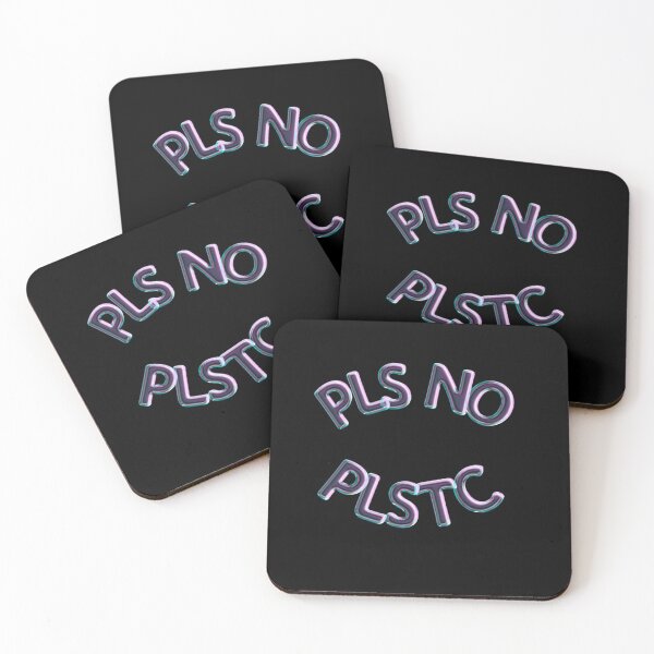 Item preview, Please no plastic (neon sign) designed and sold by asanaworld.