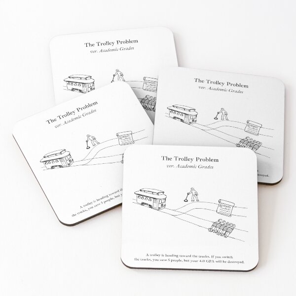 Item preview, GPA Trolley Problem designed and sold by Vuriah-Tee.