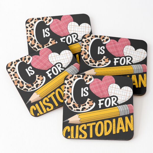 Item preview, C Is For Custodian Appreciation Leopard Back To School designed and sold by tearbytea.