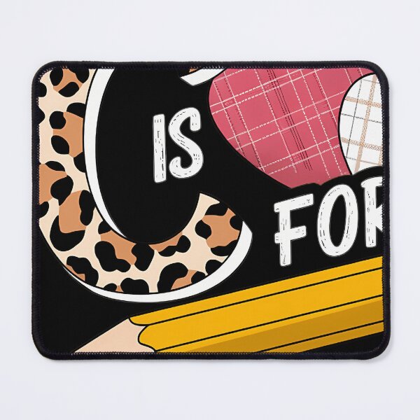 Item preview, C Is For Custodian Appreciation Leopard Back To School designed and sold by tearbytea.