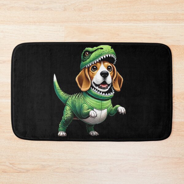 Item preview, Funny Beagle Wearing Dinosaur Outfit Dog Lover designed and sold by Kimberley King Art  King Art.