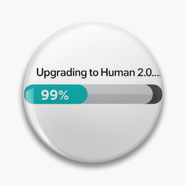 Item preview, Upgrading to Human 2.0… designed and sold by StormArte.