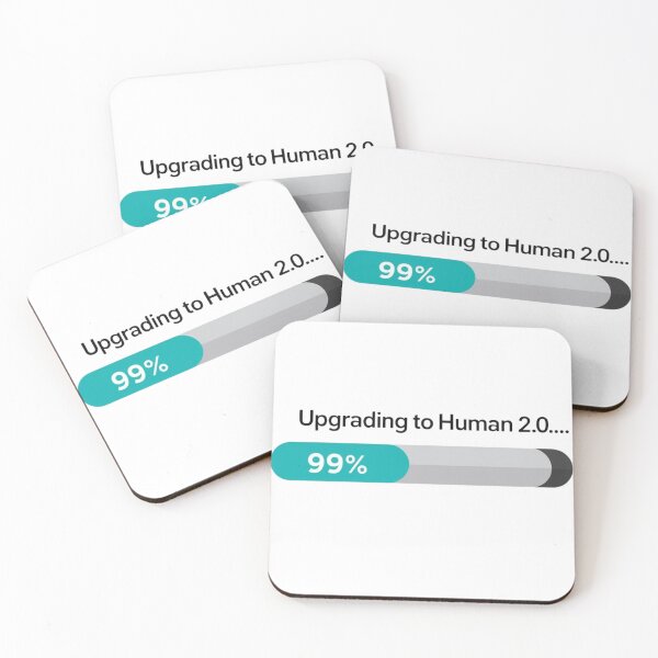 Item preview, Upgrading to Human 2.0… designed and sold by StormArte.
