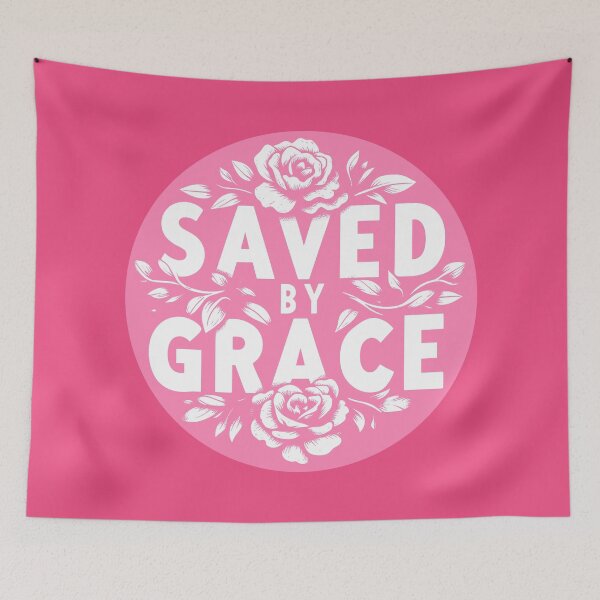 Item preview, Saved By Grace By God With Roses designed and sold by plushism.