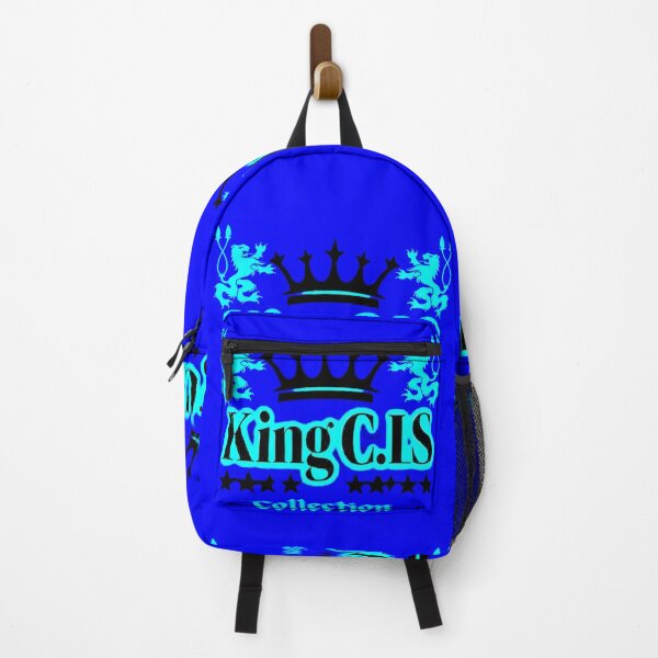 Item preview, King C.L.S Urban Imperial Crown | Royal Blue | Black | Light Turquoise designed and sold by Kingcls.
