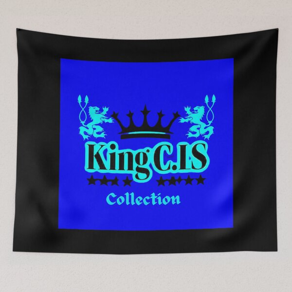 Item preview, King C.L.S Urban Imperial Crown | Royal Blue | Black | Light Turquoise  designed and sold by Kingcls.