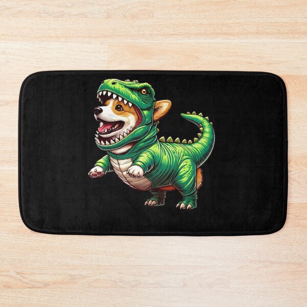 Item preview, Funny Corgi Wearing Dinosaur Outfit Dog Lover designed and sold by Kimberley King Art  King Art.