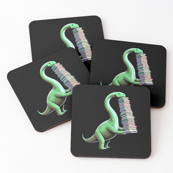 Item preview, Funny Dinosaur Book Reader Lover Reading Bookworm designed and sold by Kimberley King Art  King Art.
