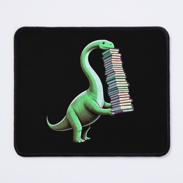 Item preview, Funny Dinosaur Book Reader Lover Reading Bookworm designed and sold by Kimberley King Art  King Art.