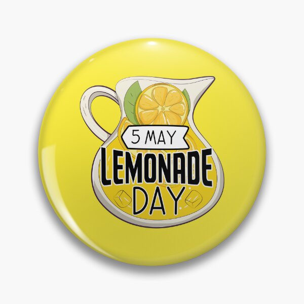 Item preview, 5 May Lemonade Day - Wacky Holidays designed and sold by ChemicalXShop.