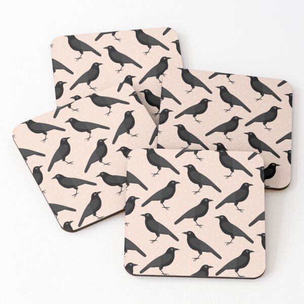 Item preview, Rooks on pink designed and sold by reneesillus.