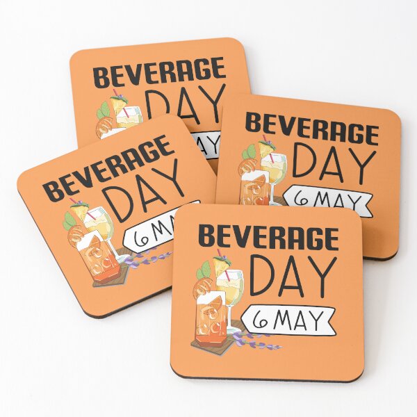 Item preview, 6 May Beverage Day - Wacky Holidays designed and sold by ChemicalXShop.