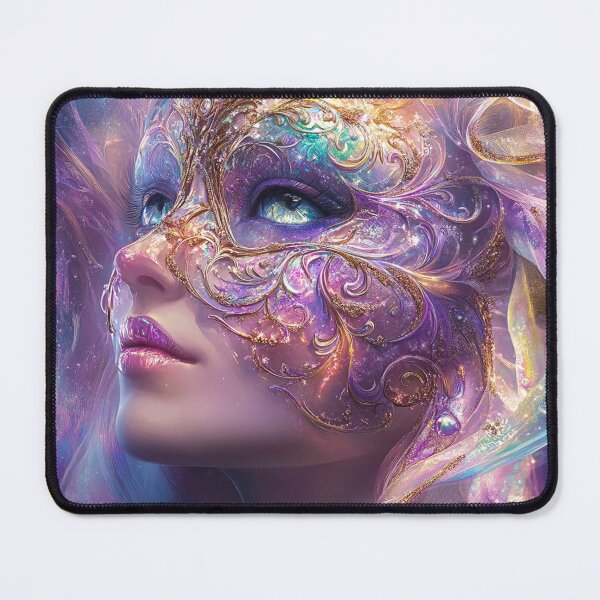 Item preview, Galactic Mask – Mystical Elegance and Cosmic Lights designed and sold by lylange.