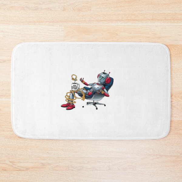 Item preview, Robot Without Motivation – 404 Motivation Not Found - Sarcasm designed and sold by StormArte.