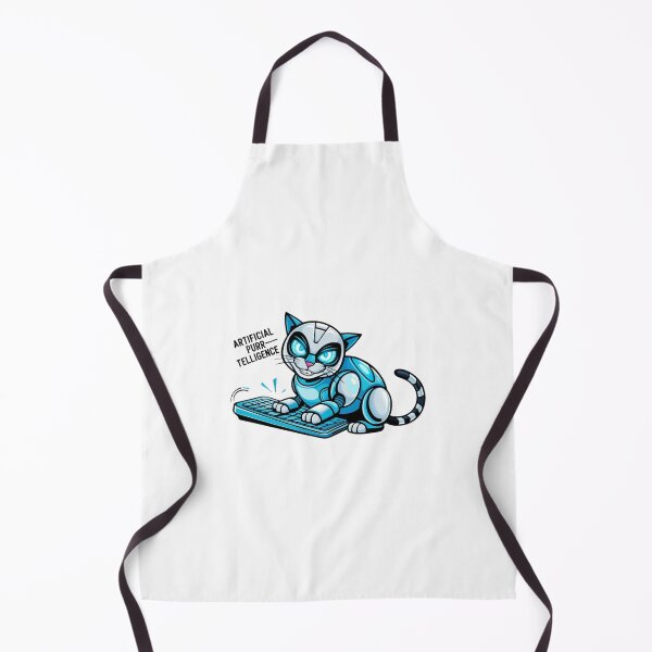 Item preview, Cyber Cat – Artificial Purr-telligence designed and sold by StormArte.