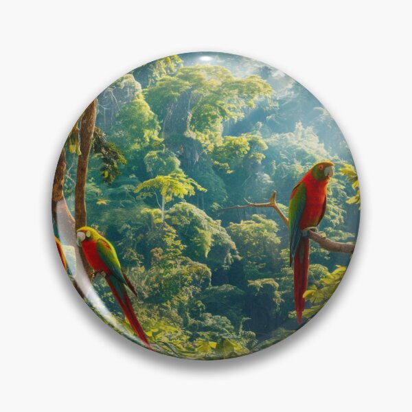 Item preview, Perroquets Tropicaux dans leur Habitat Naturel designed and sold by Collection de trésors .