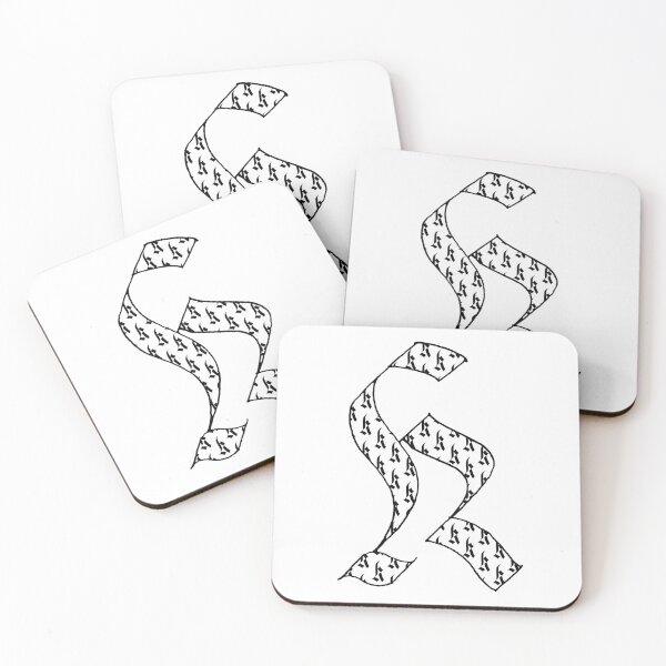 Item preview, Elegant calligraphy design of the initial K, perfect for art and typography lovers. Great as a gift for milestones, fitting for Handwriting Day, Calligraphy Day, and World Art Day! designed and sold by ArtsOfLetters.