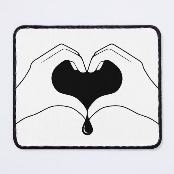 Item preview, Heart Shaped Hands | Goth Bleeding Heart designed and sold by ObsidianDaz.