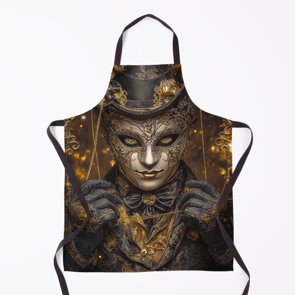Item preview, The Shadow Puppeteer – Golden Elegance and Mystery designed and sold by lylange.