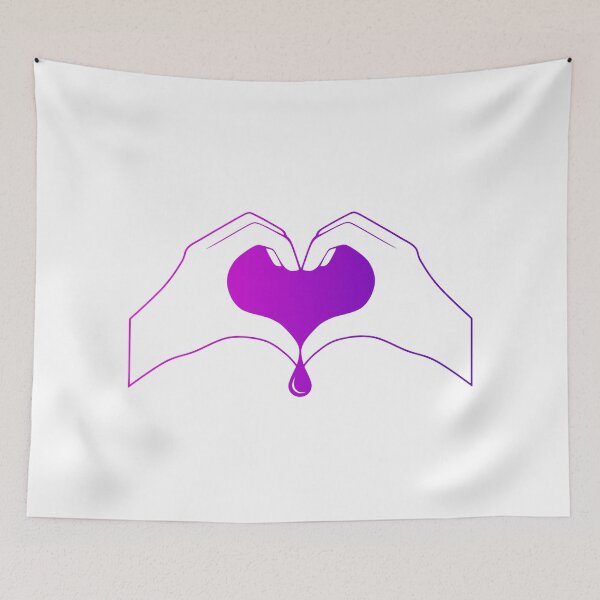 Item preview, Heart Shaped Hands | Goth Bleeding Heart designed and sold by ObsidianDaz.