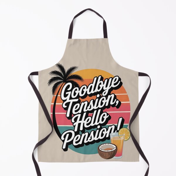 Aperçu de l'œuvre Adieu les tensions, bonjour la retraite - Est-ce que cette chemise me fait paraître retraité ? - Retraité 2025 - Retraite 2025 créée et vendue par JansenGS.