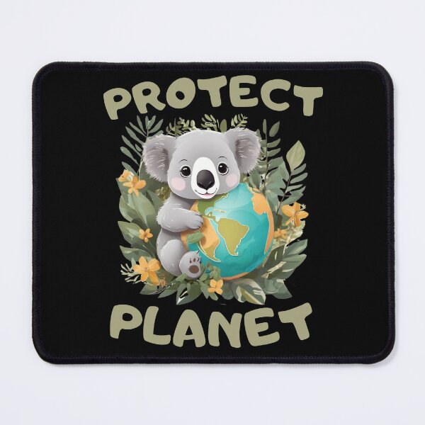 Item preview, Protect Planet - Cute Koala Earth Lover designed and sold by FurrFunPrints.