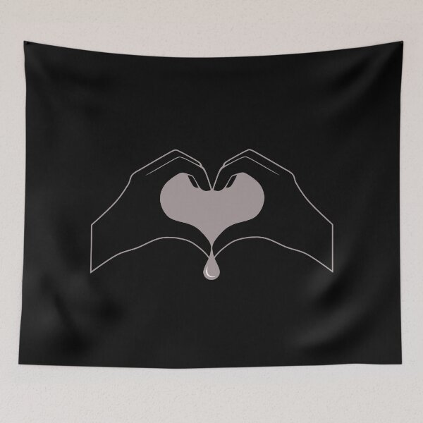 Item preview, Heart Shaped Hands | Goth Bleeding Heart designed and sold by ObsidianDaz.