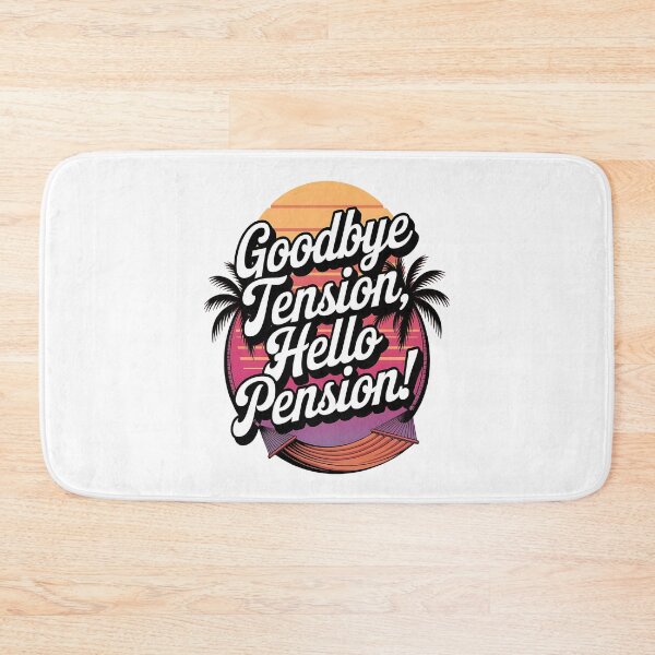 Item preview, Goodbye tension, hello pension - Retired 2025 - Retirement 2025 - Retired 2025 vintage - The legend has retired designed and sold by JansenGS.