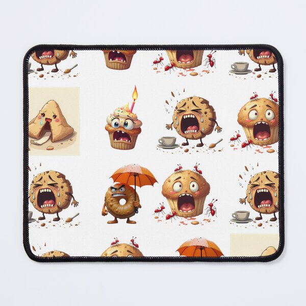 Item preview, "Sad pastries facing their ironic sweet fate." designed and sold by Sweetday2025.