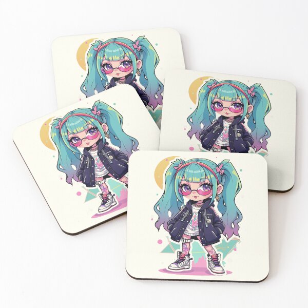 Item preview, Chibi Gacha Girl – The Ultimate Fashion Icon designed and sold by ibelives.