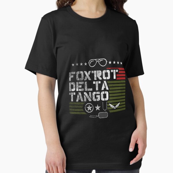 Item preview, Foxtrot Delta Tango: Bold Military Stencil Design - Green designed and sold by Khial.