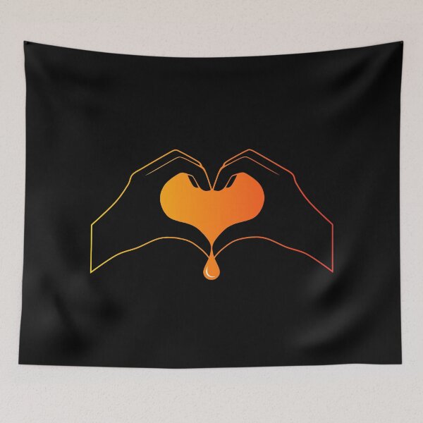 Item preview, Heart Shaped Hands | Goth Bleeding Heart designed and sold by ObsidianDaz.