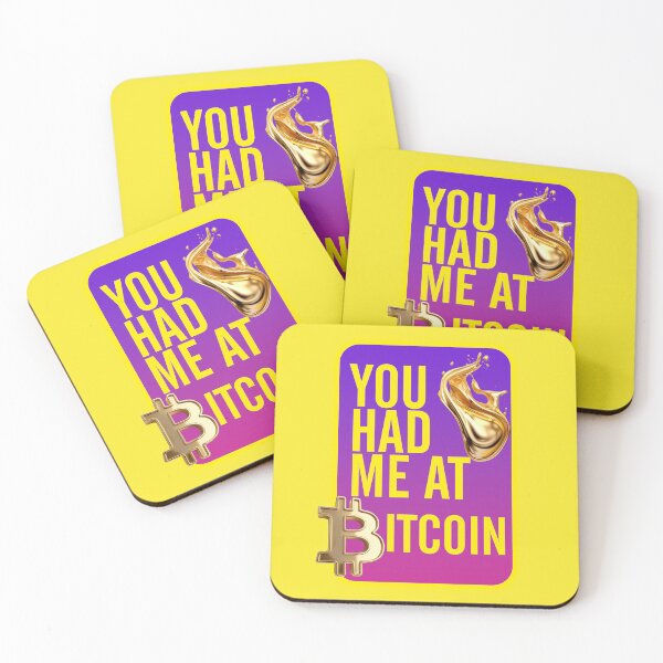 Item preview, You had me at bitcoin designed and sold by Mauswohn.