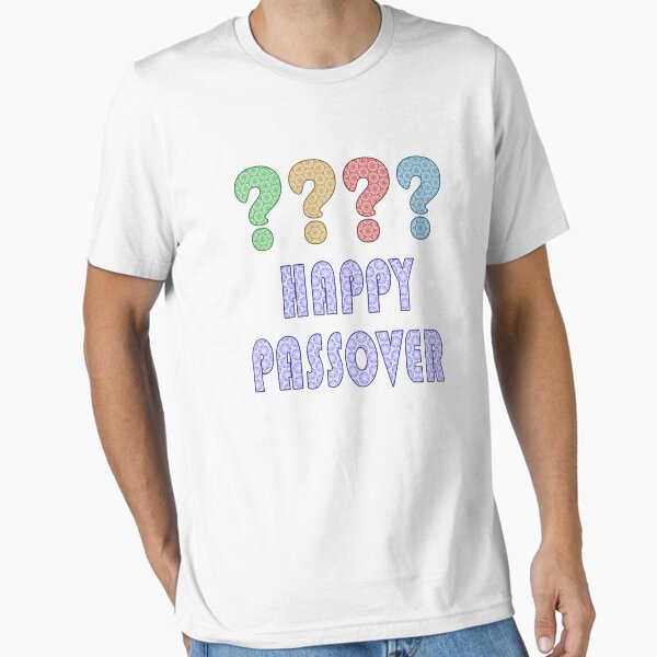 Item preview, Four Questions Happy Passover. designed and sold by UltraQuirky.