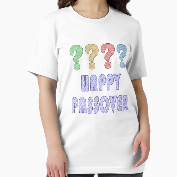 Item preview, Four Questions Happy Passover. designed and sold by UltraQuirky.