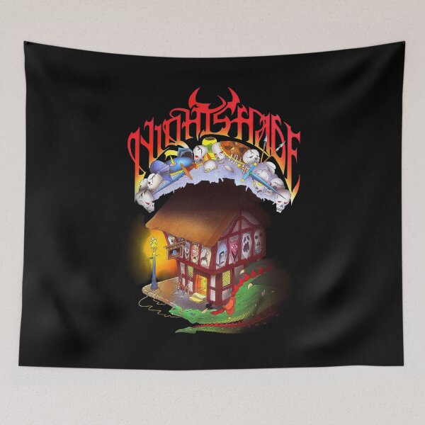Item preview, Nightshade Game Cover HD designed and sold by Retr0Tshirts.