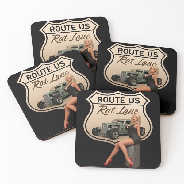 Item preview, Route US - Road 66 - Lost highway - Do the highway - Highway man - American roads - USA highway - Road US - Highway the original -  designed and sold by JansenGS.