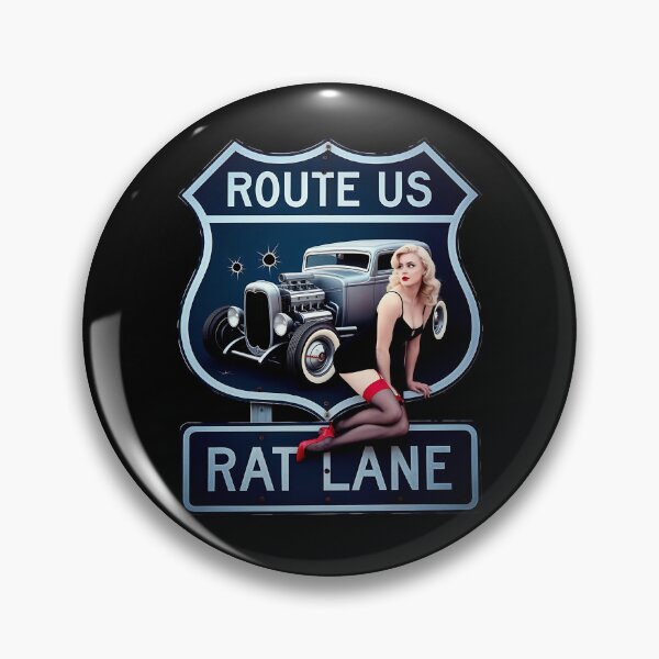 Item preview, Route US - Road 66 - Lost highway - Do the highway - Highway man - American roads - USA highway - Road US - Highway the original -  designed and sold by JansenGS.