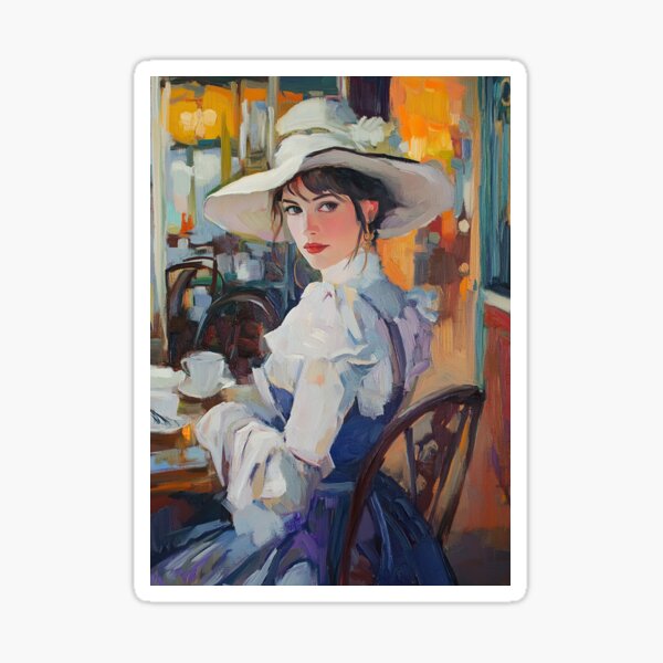 Item preview, Cafe in Paris designed and sold by ArtHouseNiklas.