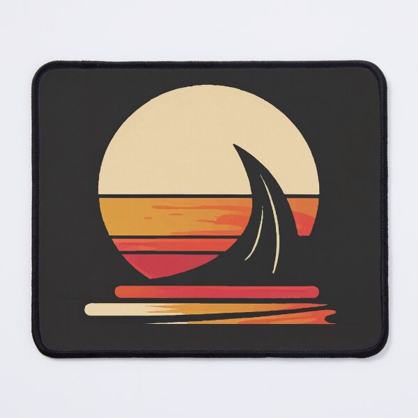 Item preview, Retro Sunset Dripping Aesthetic – Minimalist Vaporwave Art designed and sold by Moss and Moon Studio.
