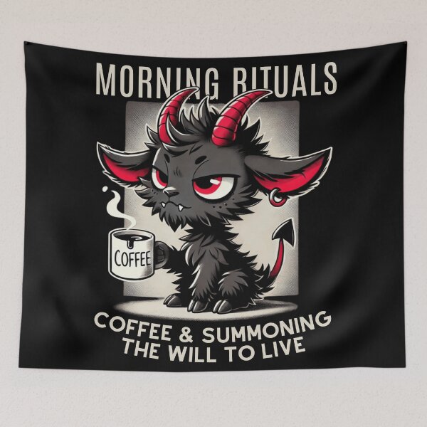 Item preview, Morning Rituals – Coffee & Summoning designed and sold by sekrecja.