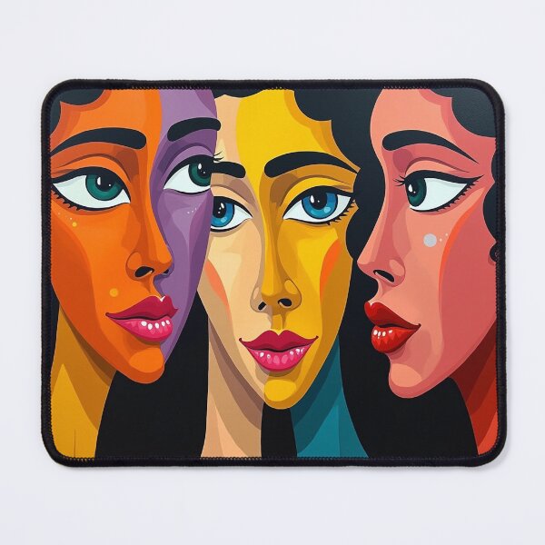 Item preview, three female faces designed and sold by SpaceArteSou.