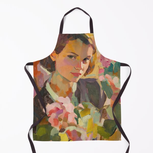 Item preview, Woman with flowers designed and sold by ArtHouseNiklas.