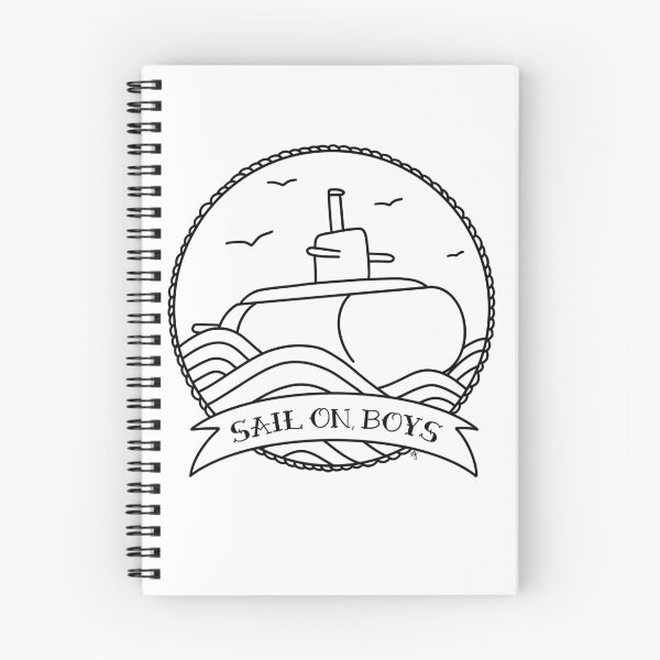 Item preview, sail on boys designed and sold by spottedhound.