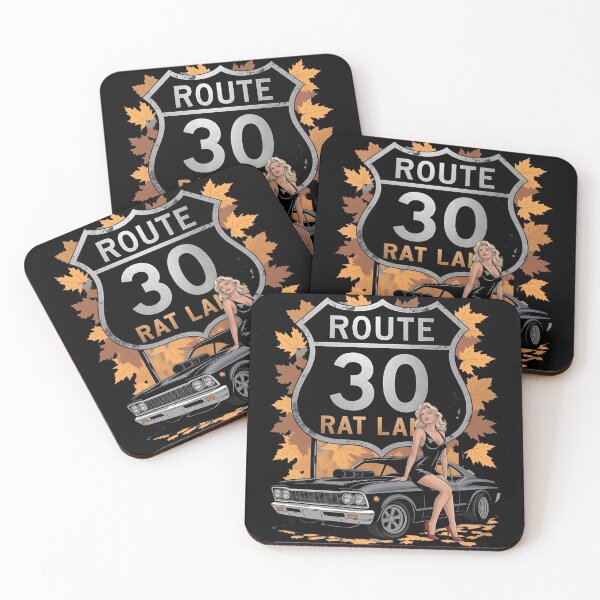 Item preview, Route US - Road 66 - Lost highway - Do the highway - Highway man - American roads - USA highway - Road US - Highway the original -  designed and sold by JansenGS.