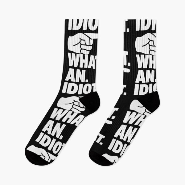 Item preview, What an Idiot – Funny & Sarcastic Quote Design designed and sold by Aredbox.