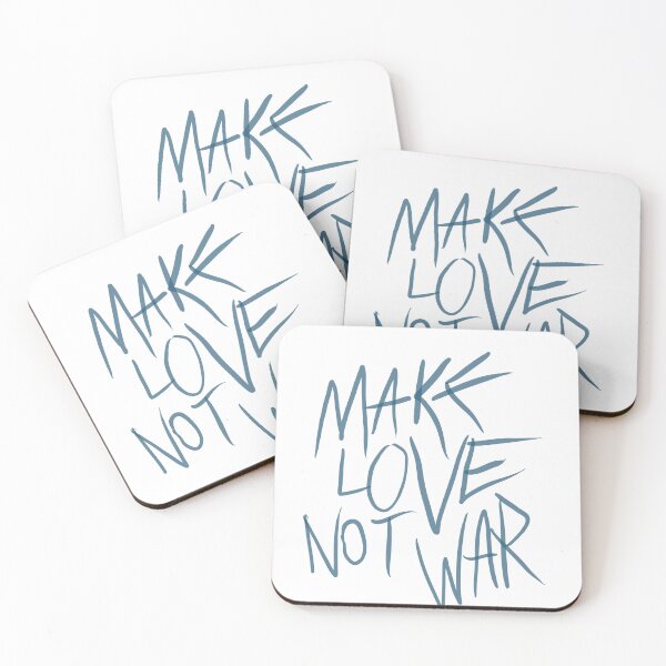 Item preview, Make love not war designed and sold by weedstamps.