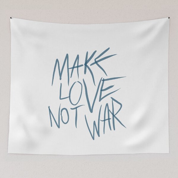 Item preview, Make love not war designed and sold by weedstamps.